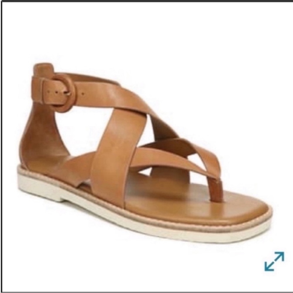 NEW Vince Morris Strappy Flat Sandal 8.5 - Picture 2 of 10